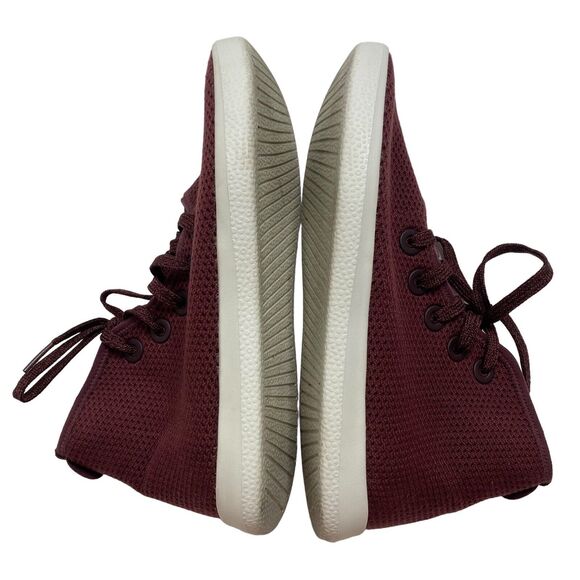 ALLBIRDS Tree Toppers in Kauri Zin Red Size 8 Womens High Tops Sustainable - Picture 7 of 10